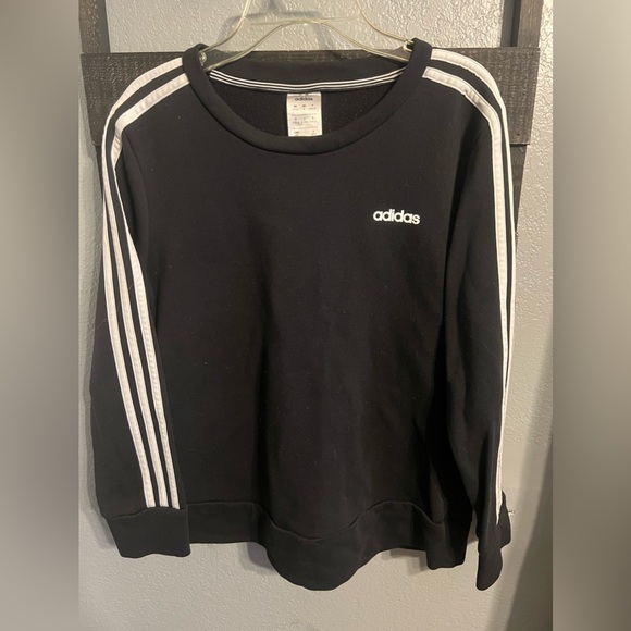 Adidas 3 Stripe Women’s Sweat Shirt - Picture 1 of 6
